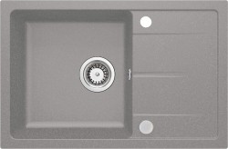 DEANTE - Iba sandy - Granitový drez s odkvapkávačom (ZRD_S113)