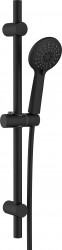 DEANTE - Jasmin čierna - Sprchový set, 3 - funkčný, s posuvnou tyčou (NGJ_N51K)