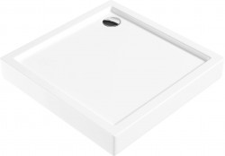 DEANTE - Jasmin plus biela - Akrylátová sprchová vanička, štvorcová, 90 cm (KTJ_041B)