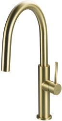 DEANTE - Kuchynská batéria Evora, brúsené zlato (BQJ_R62M)