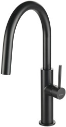 DEANTE - Kuchynská batéria Evora, čierna (BQJ_N62M)