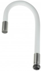 DEANTE - Luno biela hubica, pre kuchynské batérie, Luno - elastická (ABA_W72W)
