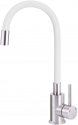 DEANTE - Luno nerez - biela - Drezová batéria, elastic (BOC_W720)