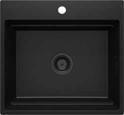 DEANTE - Magnetic čierna - Granitový drez, jednokomorový (ZRM_N10A)