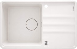 DEANTE - Momi alabaster Granitový drez, 1-bowl with drainer (ZKM_A113)