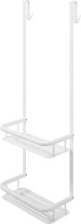 DEANTE - Polička Silia, biela, zavesená na kabíne (ADI_A54K)
