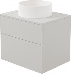 DEANTE - Prizma cashmere kúpeľňová skrinka, s granitovým umývadlom - 360 mm; (SDKB6SAU4S)