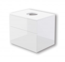 DEANTE - Prizma MDF kúpeľňová skriňa s doskou (SDI_6B61)