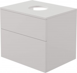 DEANTE - Prizma MDF, kúpeľňová skrinka, s doskou pre umývadlo (SDI_KB61)