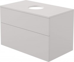 DEANTE - Prizma MDF, kúpeľňová skrinka, s doskou pre umývadlo (SDI_KB81)