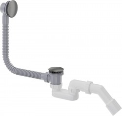 DEANTE - Prizma titánová odpadová súprava pre vaňu, click-clack (NHC_D57B)