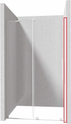 DEANTE - Profil pre zapustené dvere, systém Prizma biela (KTJ_A00X)