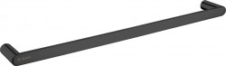 DEANTE - Round čierna - Nástenný vešiak na uteráky - 60 cm (ADR_N621)