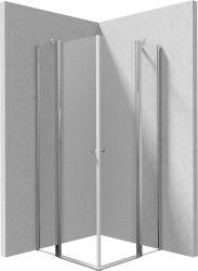 DEANTE/S - Sprchovací kút dvojité výklopné 100x80 KTSU043P+KTSU042P (KERRIA/0407)