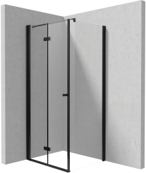 DEANTE/S - Sprchovací kút pevná stena 100 skladacie dvere 80 KTSXN42P+KTS_N30P (KERRIA/0475)