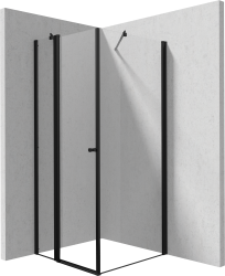DEANTE/S - Sprchovací kút pevná stena 110, výklopné dvere 80 KTSUN42P+KTS_N31P (KERRIA/0503)