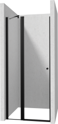 DEANTE/S - Sprchové dvere výklopné so stenovým profilom 80 KTSUN42P+KTS_N00X (KERRIA/0138)