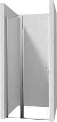 DEANTE/S - Sprchové dvere výklopné so stenovým profilom 90 KTSU041P+KTS_000X (KERRIA/0012)