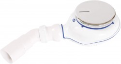 DEANTE - Sifón chróm - Odpadová sada sprchovej vaničky, vyčistená zhora (NHC_029C)