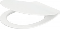 DEANTE - Silia biela - Záchodové sedátko, tenké, s mäkkým zatváraním (CDL_6SOZ)