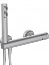 DEANTE - Silia Hexa Sprchová batéria, nerez, so sprchovacím setom (BHS_F41M)
