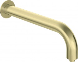 DEANTE - Silia kartáčované zlato otočný sprchový výtok, nástenný - 380 mm (NQS_R41K)