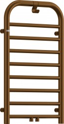 DEANTE - Silia matte brown kúpeľňové kúrenie - výška 85 cm; (AGI_CG31)