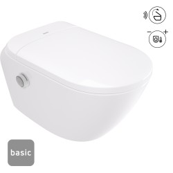 DEANTE - Silia nástenná inteligentná WC misa, s automatickým sedadlom - základná (CSSD6ZPW)