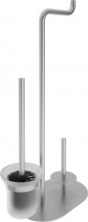 DEANTE - Silia nerez Stojan na toaletný papier, 3 funkcie (ADI_F732)