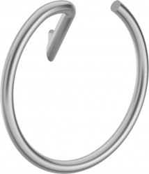DEANTE - Silia nerezový vešiak na uteráky, nástenný - okrúhly (ADI_F611)
