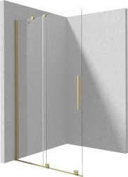 DEANTE - Sprchová stena Prizma 1400, walk-in, 140 cm - posuvná (KTJ_R34R)