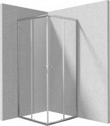DEANTE - Sprchovací kút Cilantro chróm, štvorcová, 80 cm (KYL_042K)
