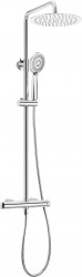 DEANTE - Sprchový stĺp, so sprchovou batériou, termostatický chróm (NAC_04OT)