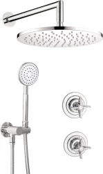 DEANTE - Temisto chróm - Sprchový set pod omietku (NAC_09QT)