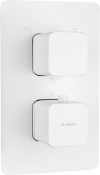 DEANTE - Therm biela - Vonkajší prvok, pre termostatický BOX (BXY_AECT)