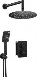 DEANTE - Therm čierna - Sprchový set pod omietku, s termostatickou BOX (BXYZNEBT)