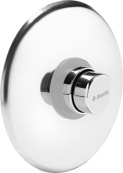 DEANTE - Tlačná chrómová toaleta, samouzatvárateľná, skrytá (BBH_098P)