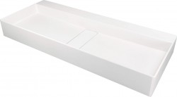 DEANTE - Umývadlo Blur, granit, s doskou - s krycou doskou (CQB_AU8S)