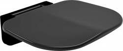 DEANTE - Vital čierne skladacie nástenné sedadlo (NIV_N51B)