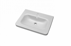 Dreja - Durastyle 65 keramické umývadlo - BIELE (05842)