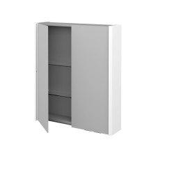 Dreja - Dvojdverová galérka ENZO GA2OE 65 - L01 Biela vysoký lesk (113865)