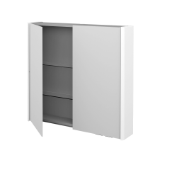 Dreja - Dvojdverová galérka ENZO GA2OE 80 - M01 Biela mat (187996)