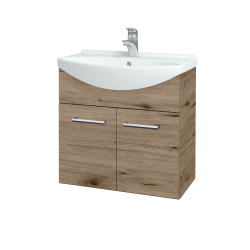 Dreja - Dvojdverová umývadlová TAKE IT SZD2 65 - D23 Herkules / Úchytka T03 / D23 Herkules (458034C)