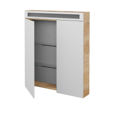 Dreja - Dvojdverová zrkadlová skrinka AIR GA2NOE 70 - D15 Nebraska (239138)