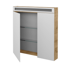 Dreja - Dvojdverová zrkadlová skrinka AIR GA2NOE 80 - D09 Arlington (112646)