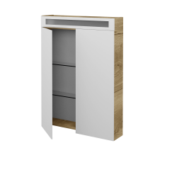 Dreja - Dvojdverová zrkadlová skrinka AIR GA2OE 60 - D26 Ontario (463892)