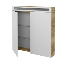 Dreja - Dvojdverová zrkadlová skrinka AIR GA2OE 80 - D26 Ontario (464172)