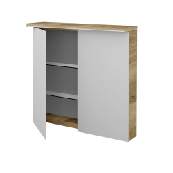 Dreja - Dvojdverová zrkadlová skrinka ASTON GA2OE 80 - D26 Ontario (462659)