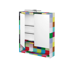 Dreja - Dvojdverová zrkadlová skrinka FOCUS GA2OE 60 - IND Individual (283605)