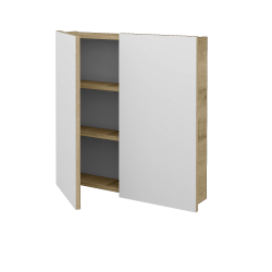 Dreja - Dvojdverová zrkadlová skrinka Q GA2 70 - D09 Arlington (145569)